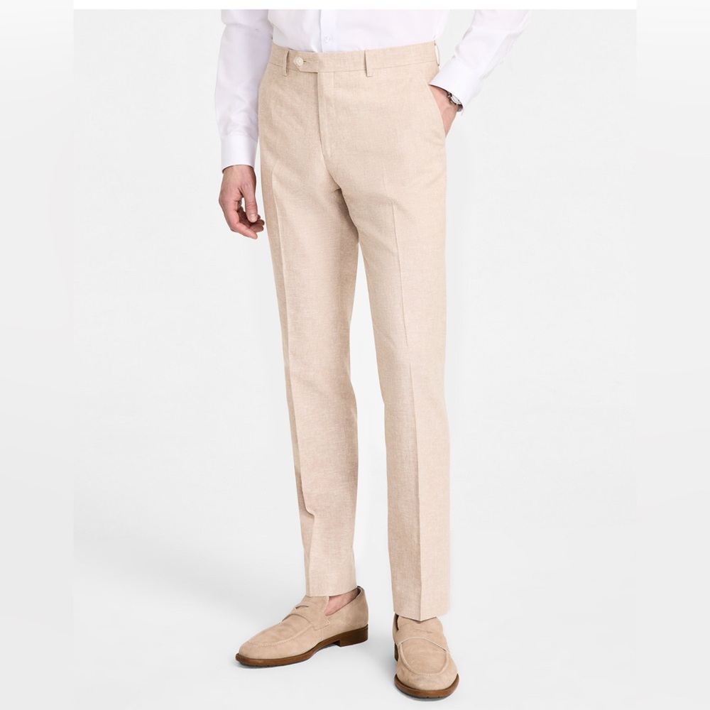 Tommy Hilfiger Men's Modern-Fit Linen Pants